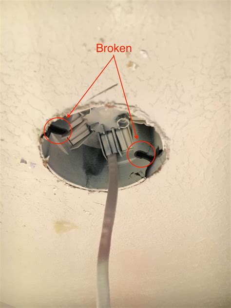 replace broken junction box|how to change electrical box.